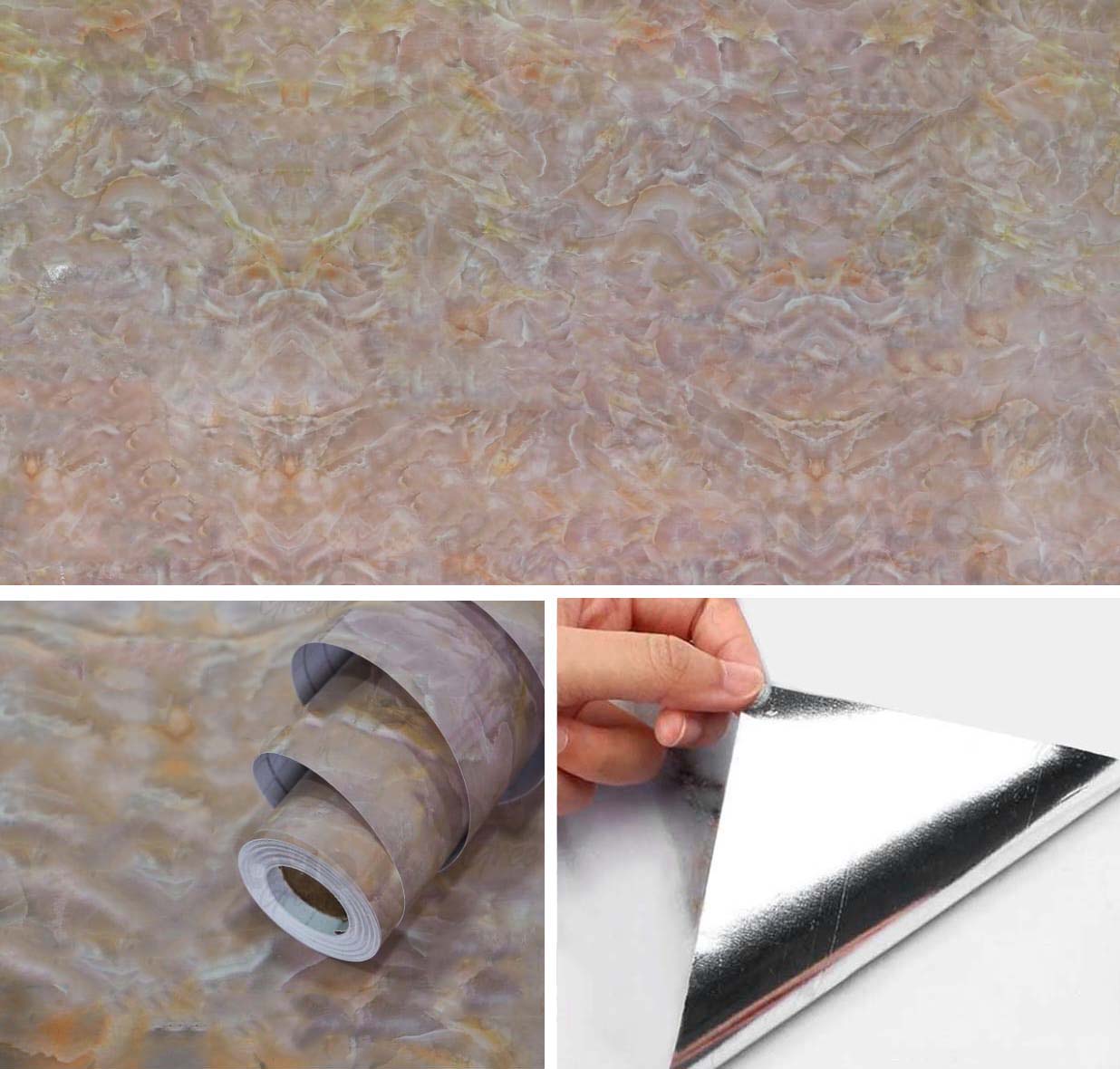 Miniatura 2 de Papel Vinilo Adhesivo Brillante VA-17447